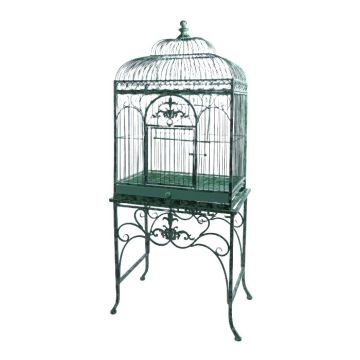 Vintage Birdcage with Stand